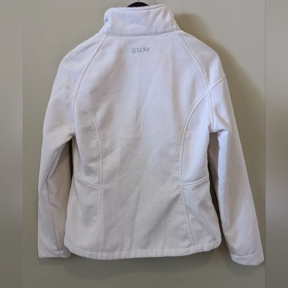 Spyder  Women White Zipper Jacket M - Picture 2 of 9